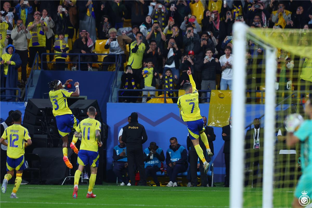 الصالح سبورت : فيديو | رونالدو يقود النصر للفوز برباعية على الوصل في دوري أبطال آسيا