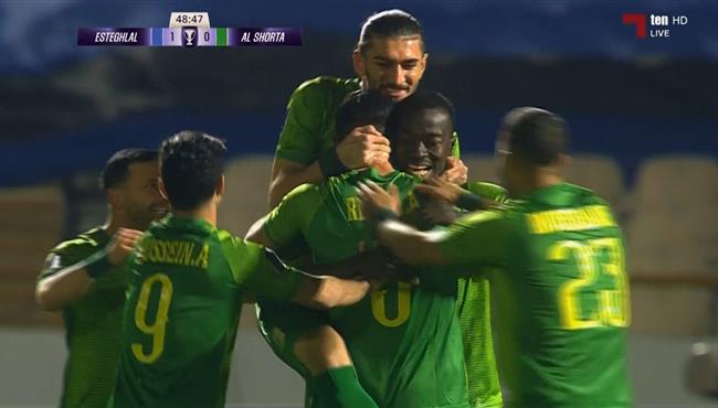 اهداف مباراة الشرطة العراقي واستقلال طهران 1 1 دوري ابطال اسيا