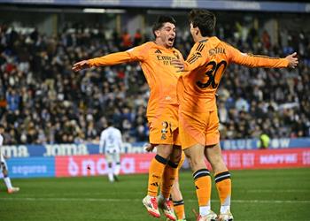 فيديو في الوقت القاتل جونزالو جاريسيا يسجل هدف ريال مدريد الثالث أمام ليجانيس