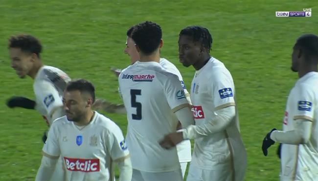 اهداف مباراة نيس وبريوتشين 1 2 كأس فرنسا