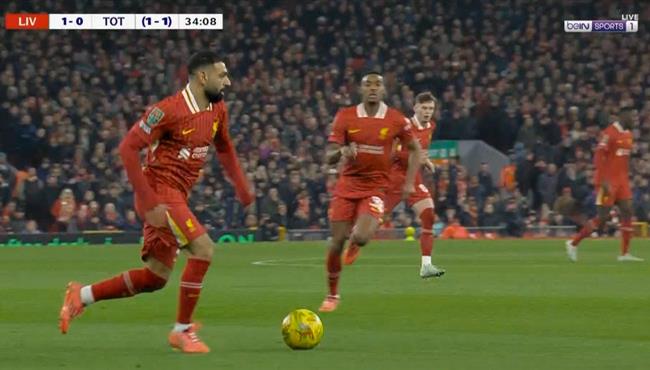 هدف جاكبو في مرمي توتنهام اسيست محمد صلاح