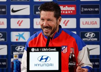 سيميوني لا أفكر في رد فعل الحكم بالديربي يهمني إيذاء ريال مدريد