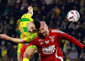 تقييم مصطفى محمد في مباراة نانت وبريست بـ الدوري الفرنسي