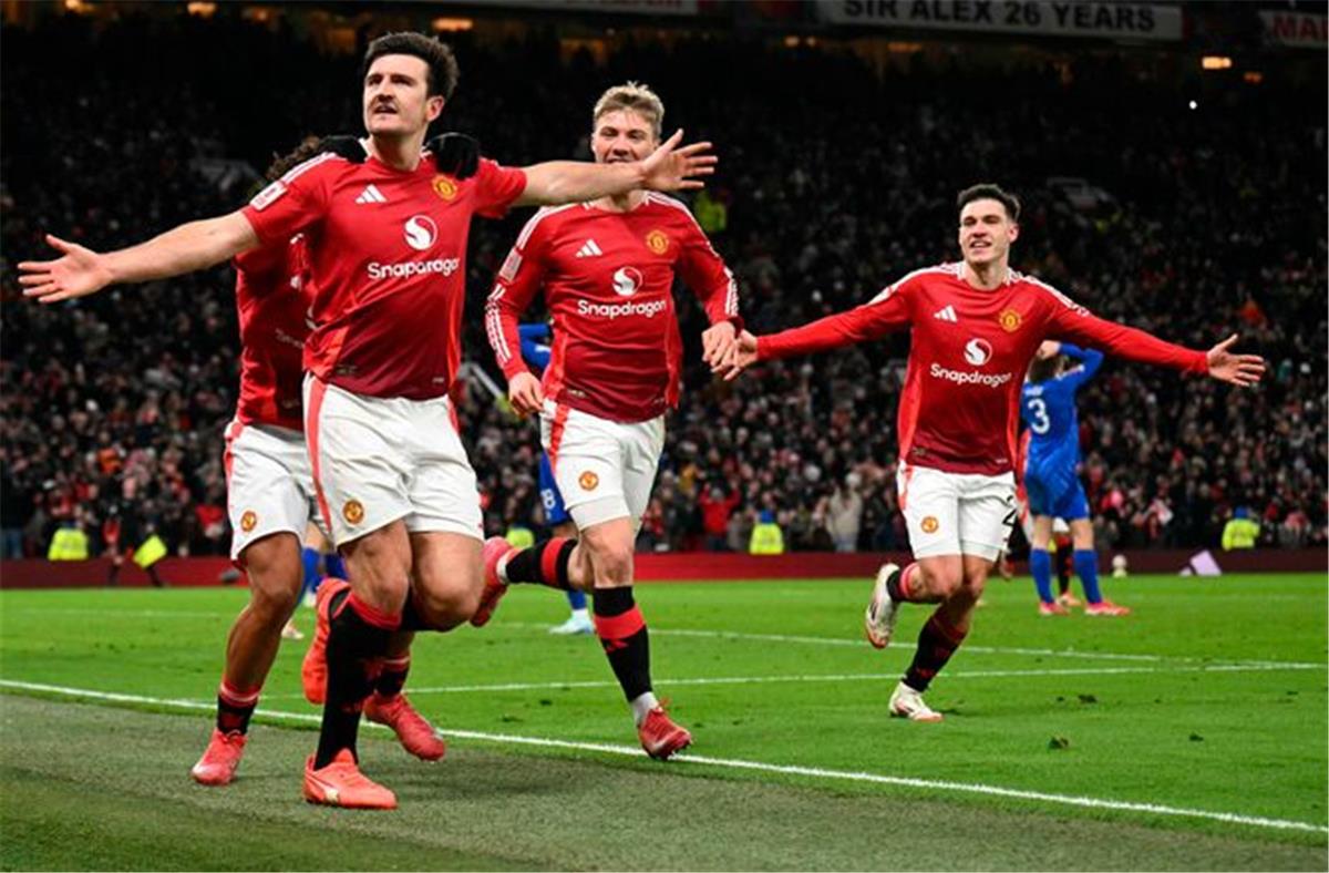 فيديو | ماجواير يقود مانشستر يونايتد لفوز قاتل على ليستر سيتي والتأهل لدور الـ16 من كأس الاتحاد
