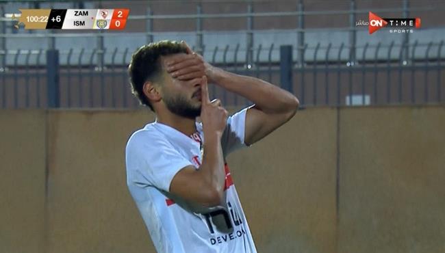 هدف دونجا الصاروخي في مرمي الاسماعيلي بالدوري المصري