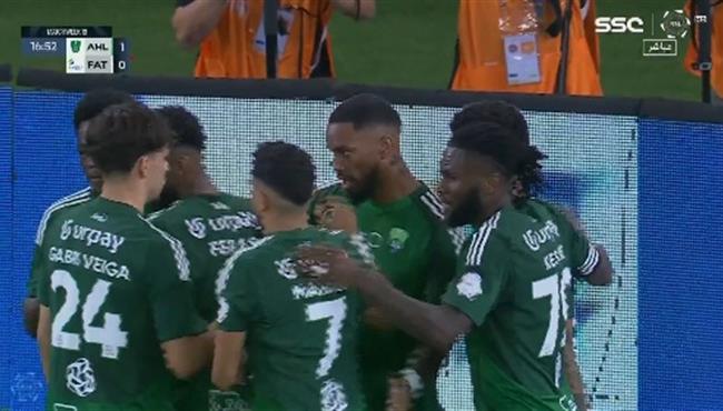 اهداف مباراة الاهلي والفتح 2 0 الدوري السعودي