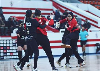 الأهلي يفوز على الزمالك في ثاني جولات مرحلة التتويج بدوري سيدات اليد