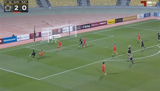 العارضة تحرم تريزيجية من تسجيل هدف امام الشحانية في الدوري القطري