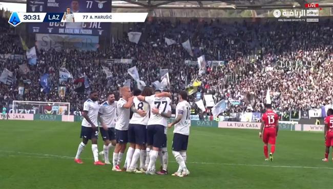 اهداف مباراة لاتسيو ومونزا 5 1 الدوري الايطالي