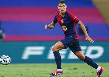 آس توضح مدة غياب كريستينسن عن برشلونة بعد إعلان إصابته