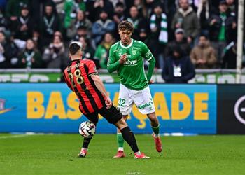 أمام أنظار عبد المنعم نيس يتخطى سانت إيتيان بثلاثية في الدوري الفرنسي