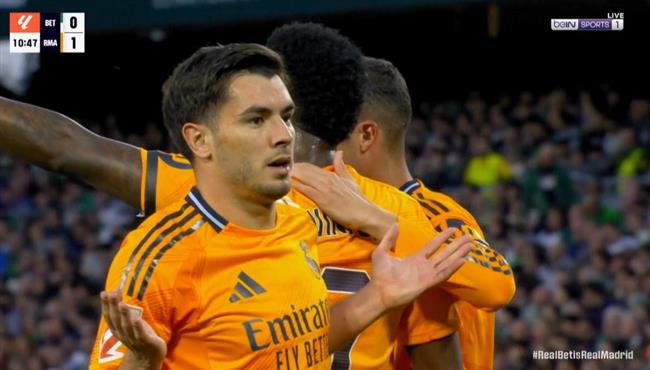 هدف ابراهيم دياز في مرمي ريال بيتيس بالدوري الاسباني