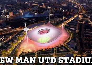 يتسع لـ 100 ألف متفرج مانشستر يونايتد يقرر بناء ملعب جديد