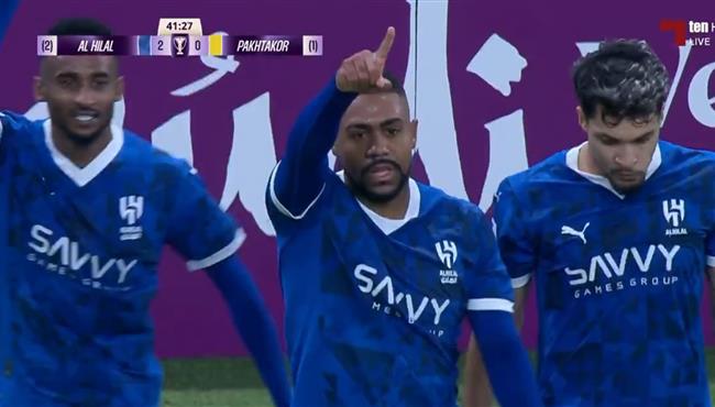 هدف مالكوم في مرمي باختاكور بدوري ابطال اسيا