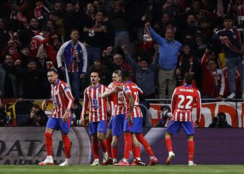 فيديو في الدقيقة الأولى جالاجير يسجل هدف أتلتيكو مدريد الأول أمام ريال مدريد