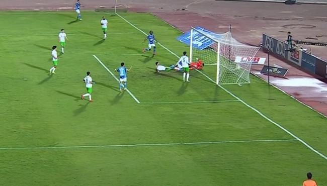 هدف بيراميدز الملغي امام المصري في الدوري المصري