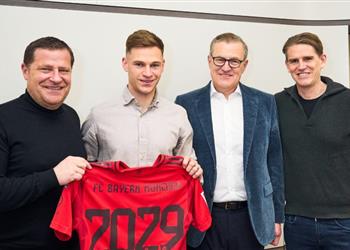 رسمي ا بايرن ميونخ ينهي الجدل ويجدد عقد كيميتش حتى 2029