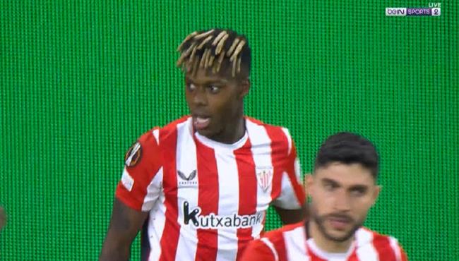 هدف اتلتيك بلباو الثالث في مرمي روما بالدوري الاوروبي