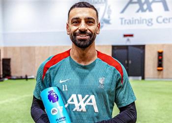 رقم تاريخي للملك محمد صلاح لاعب الشهر في الدوري الإنجليزي