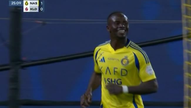 هدف ساديو ماني في مرمي الخلود بالدوري السعودي