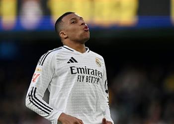 ثنائية في 6 دقائق مبابي يسجل هدفين ويقلب الطاولة لـ ريال مدريد أمام فياريال فيديو