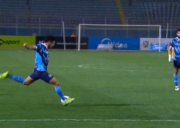 مصطفى فتحي يسجل هدف بيراميدز الأول أمام إنبي في كأس مصر فيديو