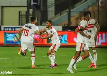 في 3 دقائق الزمالك ي سجل هدفي التعادل والتقدم أمام سموحة بـ كأس مصر فيديو