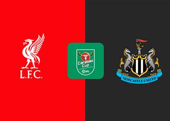 موعد والقناة الناقلة لمباراة ليفربول ونيوكاسل اليوم في نهائي كأس كاراباو والمعلق