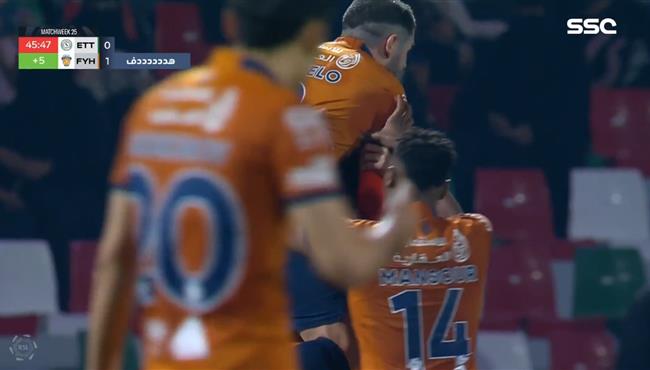 اهداف مباراة الفيحاء والاتفاق 2 0 الدوري السعودي