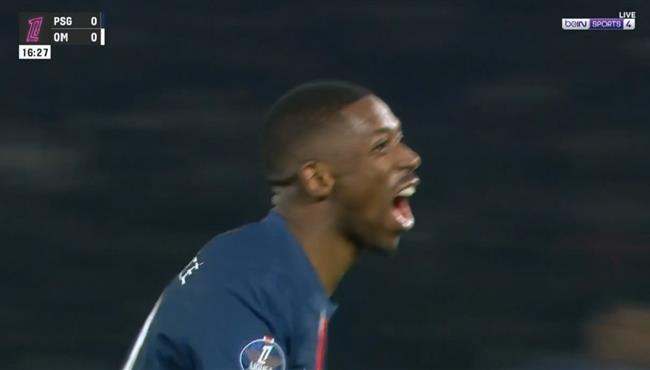 هدف عثمان ديمبلي في مرمي مارسيليا بالدوري الفرنسي