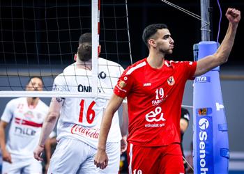 الأهلي يهزم الزمالك في أولى مواجهات نصف نهائي دوري الكرة الطائرة