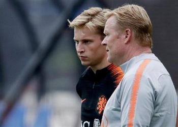 كومان عن إصابة دي يونج ربما تناول شيء غير صحي في برشلونة