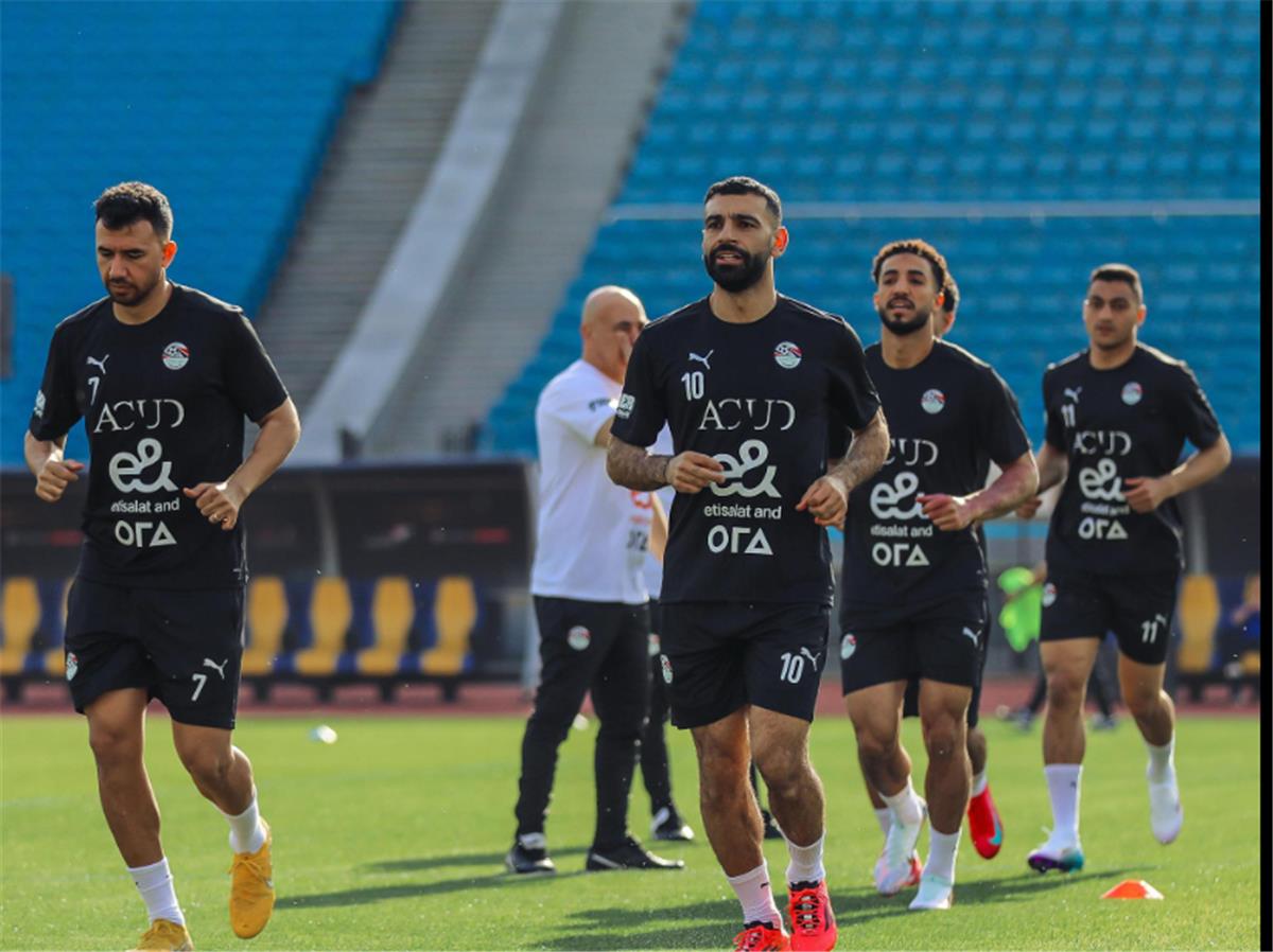 صور | منتخب مصر يخوض مرانه الأخير مكتمل العدد.. ورسائل من أشرف صبحي وأبو ريدة قبل مواجهة إثيوبيا