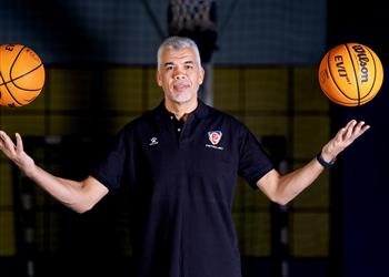 إيهاب الألفي مدرب ا لمنتخب مصر لكرة السلة 3x3