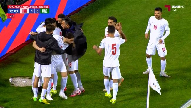 ملخص واهداف مباراة الامارات وايران 0 2 تصفيات كاس العالم