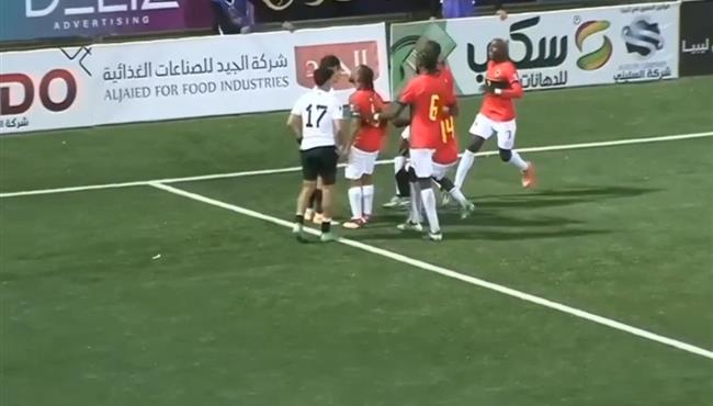 هدف تعادل انجولا القاتل مع ليبيا 1 1 تصفيات كأس العالم