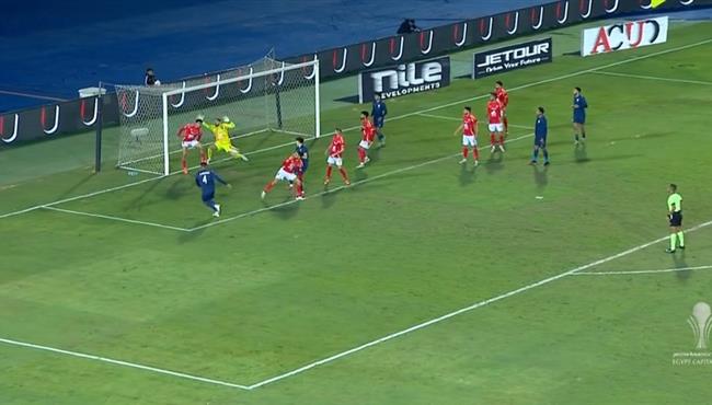 اكرم توفيق يتألق وينقذ هدف محقق امام انبي بكأس الرابطة