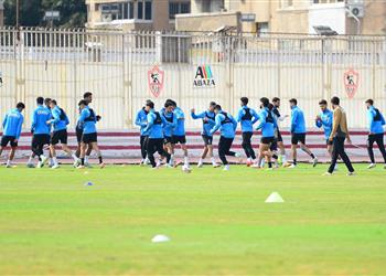 مران الزمالك تدريبات جماعية استعداد ا لمباراة بتروجيت وعبد الله السعيد وشلبي يواصلان التأهيل