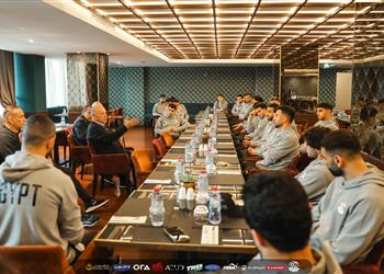 هاني أبو ريدة يوجه رسالة للاعبي منتخب مصر قبل مواجهة إثيوبيا