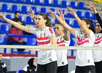 الزمالك يهزم دلفي ويضرب موعد ا مع الأهلي في نهائي كأس مصر لسيدات الطائرة