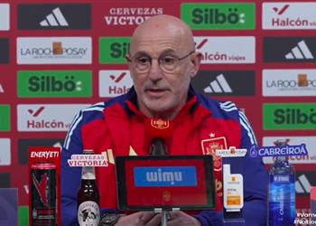 دي لا فوينتي يعلن جاهزية ثنائي إسبانيا لمباراة هولندا ويعتذر عن تصريحات نيكو ويليامز