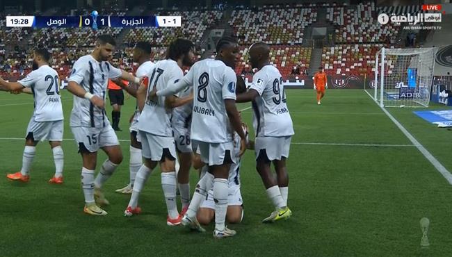 اهداف مباراة الجزيرة والوصل 3 1 كاس الامارات