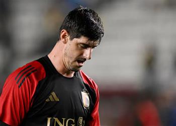 آس توضح سبب استبعاد كورتوا من تشكيل بلجيكا أمام أوكرانيا في دوري الأمم الأوروبية