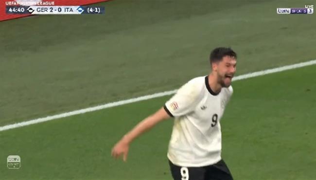 هدف المانيا الثالث في مرمي ايطاليا بدوري الامم الاوروبية