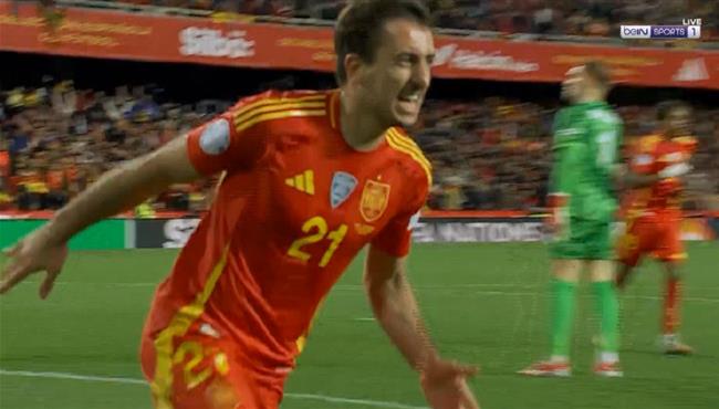 هدف اسبانيا الثاني في مرمي هولندا بدوري الامم الاوروبية