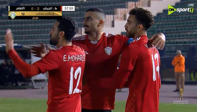 هدف اسلام محارب في مرمي الاهلي بكأس الرابطة المصرية