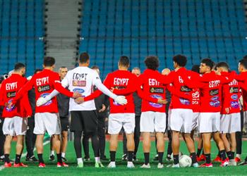 صور منتخب مصر يختتم تدريباته لمباراة سيراليون في تصفيات كأس العالم