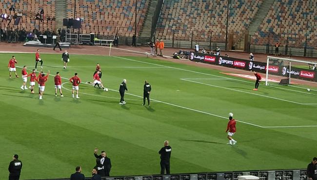 هدف عالمي من زيزو في مرمى مصطفي شوبير في إحماء منتخب مصر