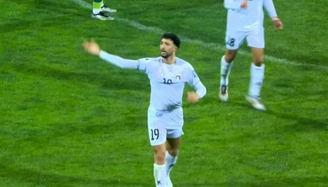 هدف وسام ابو علي في مرمي العراق بتصفيات كأس العالم