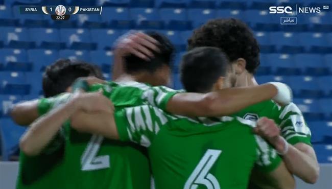 اهداف مباراة سوريا وباكستان (2-0) تصفيات كأس اسيا